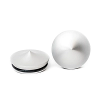 Kit de cache-pivot de bras oscillant v-rod anodisé satiné "spyker"