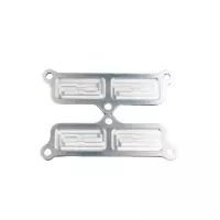 Plaque de suppression antipollution yamaha v-max 1700