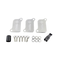 Plaque de suppression antipollution triumph speed triple 955 - 1050 - sprint 1050 - tiger 1050