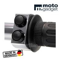 Commodo m.switch 2 boutons motogadget 22 mm aluminium cnc