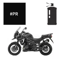 Peinture en spray triumph phantom black pearl 800 tiger xc 2011-2016