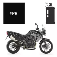 Peinture en spray triumph phantom black pearl 800 tiger xr 2016