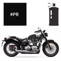 Peinture en spray triumph phantom black pearl 1200 bonneville speedmaster 2018-2019