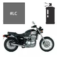 Peinture en spray triumph graphite 900 thunderbird 2002