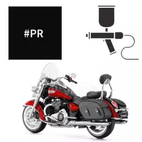 Peinture triumph phantom black pearl 1700 thunderbird lt 2014-2016