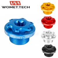 Bouchon moteur racing en aluminium womet tech® suzuki m20x1,5
