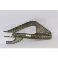 Protection de bras oscillant gauche carbone bikesplast triumph daytona 675 2006-2012