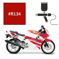 Peinture honda fighting red cbr600f 1991-1993