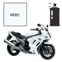 Peinture tricouche en spray suzuki pearl bracing white 1250 gsx fa 2016