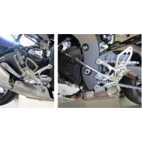 Commandes reculées robby sbk couleur noir