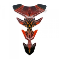 Protège réservoir autocollant tribal transparent