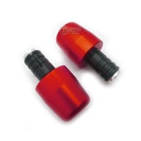 Paire d'embouts de guidon womettech universels 17-18mm en aluminium anodisé