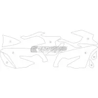 Film de protection anti-gravion eazi-guard® pour bmw r1200rt 2014-2017