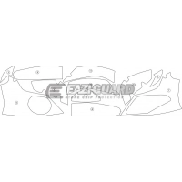 Film de protection anti-gravion eazi-guard® pour bmw s1000rr 2009-2014