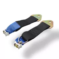 Paire d'attache pour sangles avec pion d'arrimage