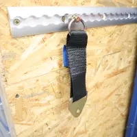 Paire d'attache pour sangles avec pion d'arrimage