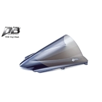 Bulle double courbure zero gravity triumph daytona 675/r / without black vinyl mask 2013-2019