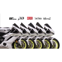 Bulle claire double courbure zero gravity yamaha yzf-r6 2017-2020