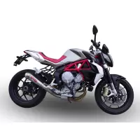 Pot gpr powercone inox - homologué  - mv agusta brutale 800 2013/15