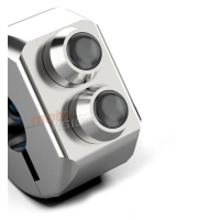 Commodo cnc 3 boutons pour guidons 22mm