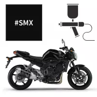 Peinture yamaha midnight black metallic  fz1 2006-2010