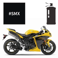 Peinture en spray yamaha midnight black metallic r1 2005-2012