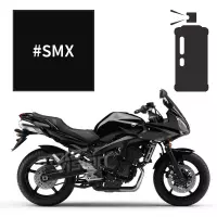 Peinture en spray yamaha midnight black metallic fazer 2010