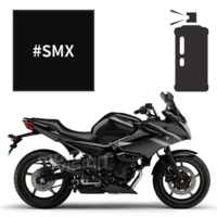 Peinture en spray yamaha midnight black metallic xj 6 et diversion 2009-2010