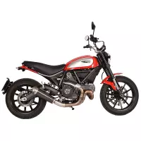 Escape spark evo v / carbone para ducati scrambler 2015 -