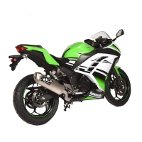 Komplette auspuffleitung titane spark force / titane für kawasaki ninja 300 r 2013 - 0