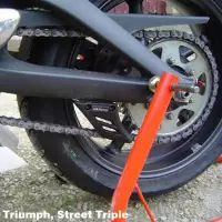 Protection de couronne gb racing triumph 675 et aprilia rsv 4