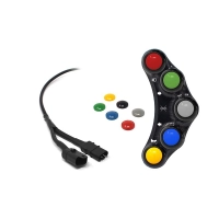 Commodo gauche 5 boutons type origine jet prime bmw s1000rr/hp4 2009-2014