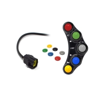 Commodo gauche 5 boutons type origine jet prime ducati 999/r/s