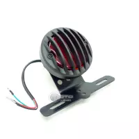 Support de plaque avec éclairage