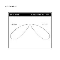 Kit antidérapant noir stompgrip bmw s 1000 rr 2019