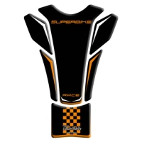 Protège réservoir autocollant superbike noir