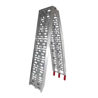 Lot de 2 rampes de chargement pliables en aluminium