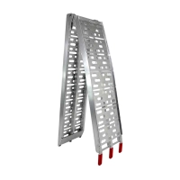 Lot de 2 rampes de chargement pliables en aluminium