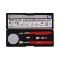 Jeu d’aimant de levage et miroir d’inspection
