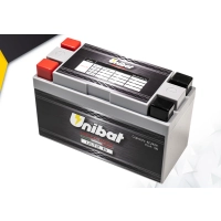 Batterie lithium unibat ct7b(..),cx9,ct9(..),cbtx9(..),cb10(..),ctz10s