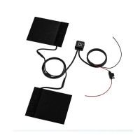 Paire de bandes chauffantes pour poignées de guidon