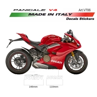 Autocollants ducati pour les carénages inférieurs ducati panigale v4 / v4r