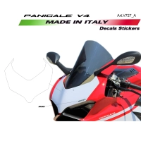 Autocollant pour carénage avant - ducati panigale v4 / v4r  / v4s