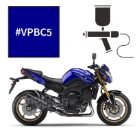 Peinture yamaha viper blue candy/ vivid purplish blue cocktail 5 fz8 2011