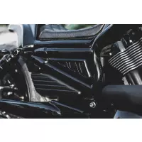 Couvercles latéraux de cadre de réservoir v-rod "mustang"