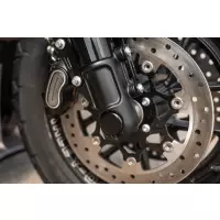 Jeu de couvercles d'essieu à pivot complet 2018  2025, pour modèles softail avec ensembles de fourche inversée/inversée