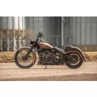 Garde-boue arrière extensible softail m8 slim flsl 4" 2018-2025