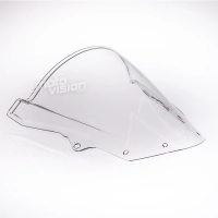 Bulle transparente double courbure kawasaki zx6 2009-.. zx10 08-10