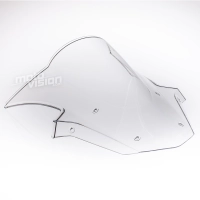 Bulle transparente double courbure kawasaki zx10r 2011-2015