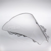 Bulle transparente double coubure yamaha r6 2006-2007